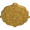 Ekena Millwork Pesaro Ceiling Medallion, Hand-Painted Iridescent Gold, 36"W x 26"H x 1 1/2"P CM36X26PEIGS - alternate 2